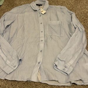 Express button up NWT